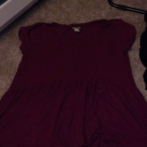 Women's small shirt dress